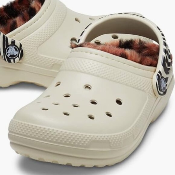 Crocs Unisex-Adult Classic Lined Print Clog- Size M10/W12 - Picture 1 of 3